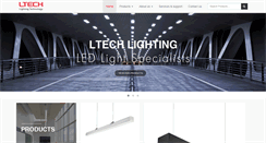 Desktop Screenshot of ltechlighting.com